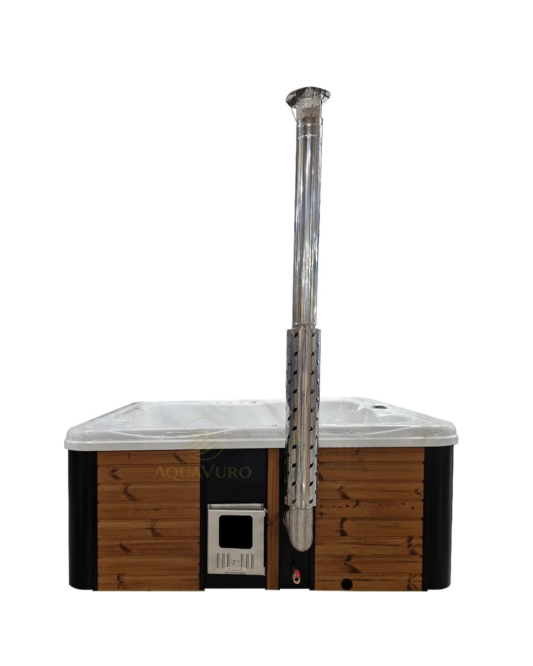 Mojodas Macau hottub, vierkant model voor 5 personen